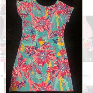 EUC trippin n sippin dress